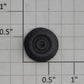 Marx MARX-566 Diecast Front Truck Wheel