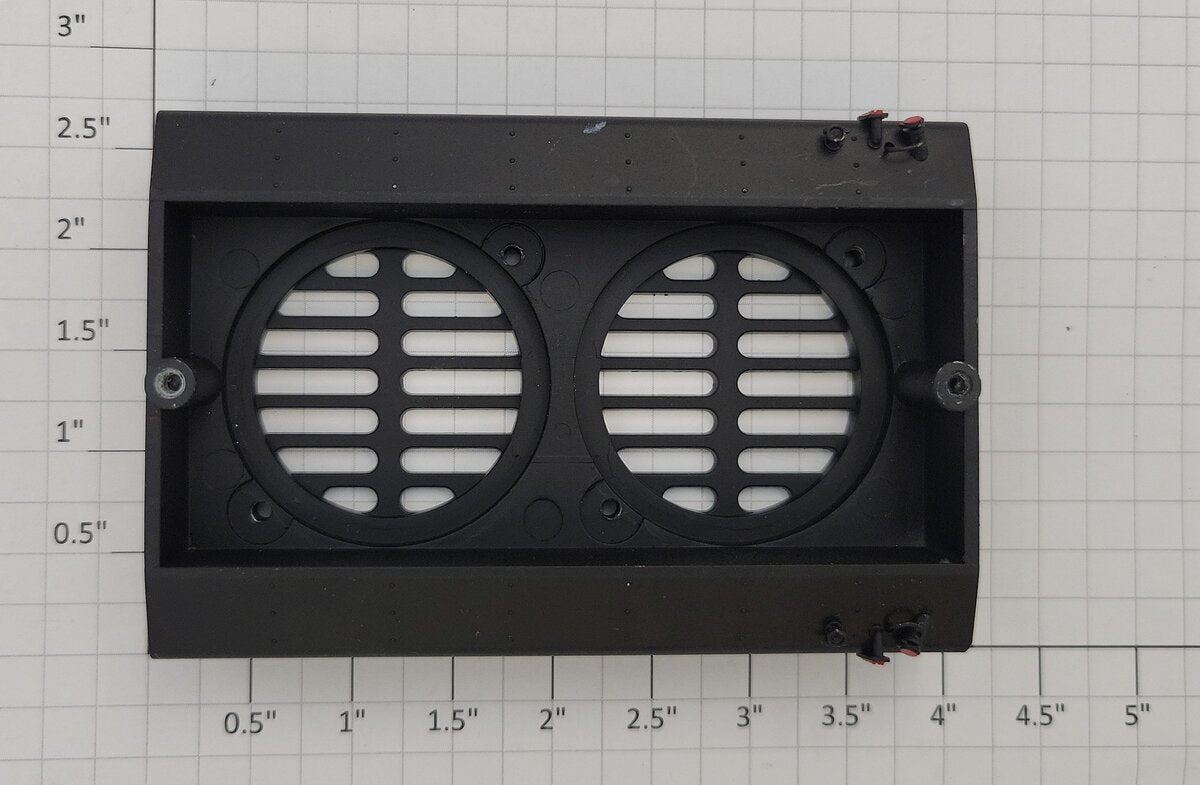 Lionel 28323-214 Vision Genset Switcher Diecast Black Dual Speaker Fuel Tank