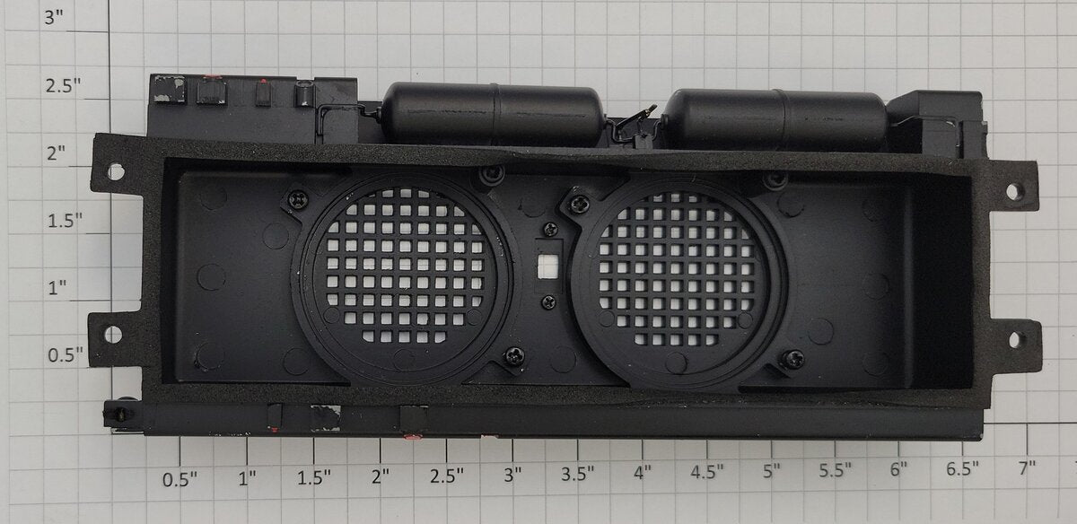 Lionel 2533640-214 O ES44AC Black Legacy Fuel Tank w/ Red Fuel Level Gauge