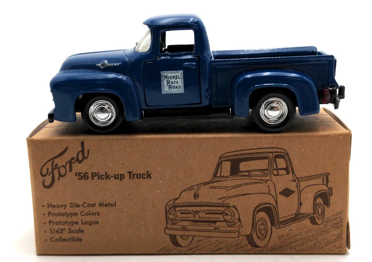 The Ink Well 10 1:43 Scale 1956 Ford Pickup Truck Nickle Rate Road Diecast Model