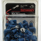 Buchanan 70081 16-14 AWG 300 Volt Male Disconnects Blue (100-Pack)