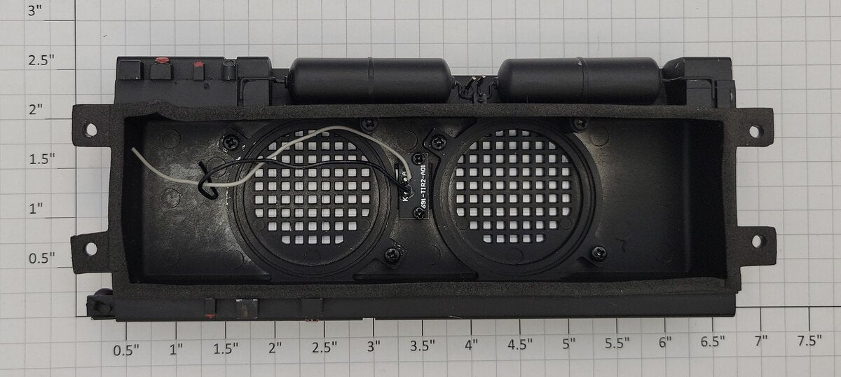 Lionel 38942-214 Legacy ES44AC Diesel Black Dual Speaker Fuel Tank w/ IR Sensor
