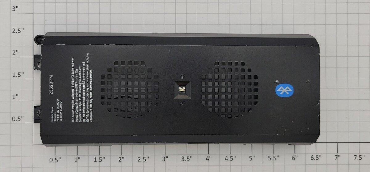 Lionel 38942-214 Legacy ES44AC Diesel Black Dual Speaker Fuel Tank w/ IR Sensor