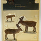 Lemax 027810 Carole Town Set Of 3 Reindeer