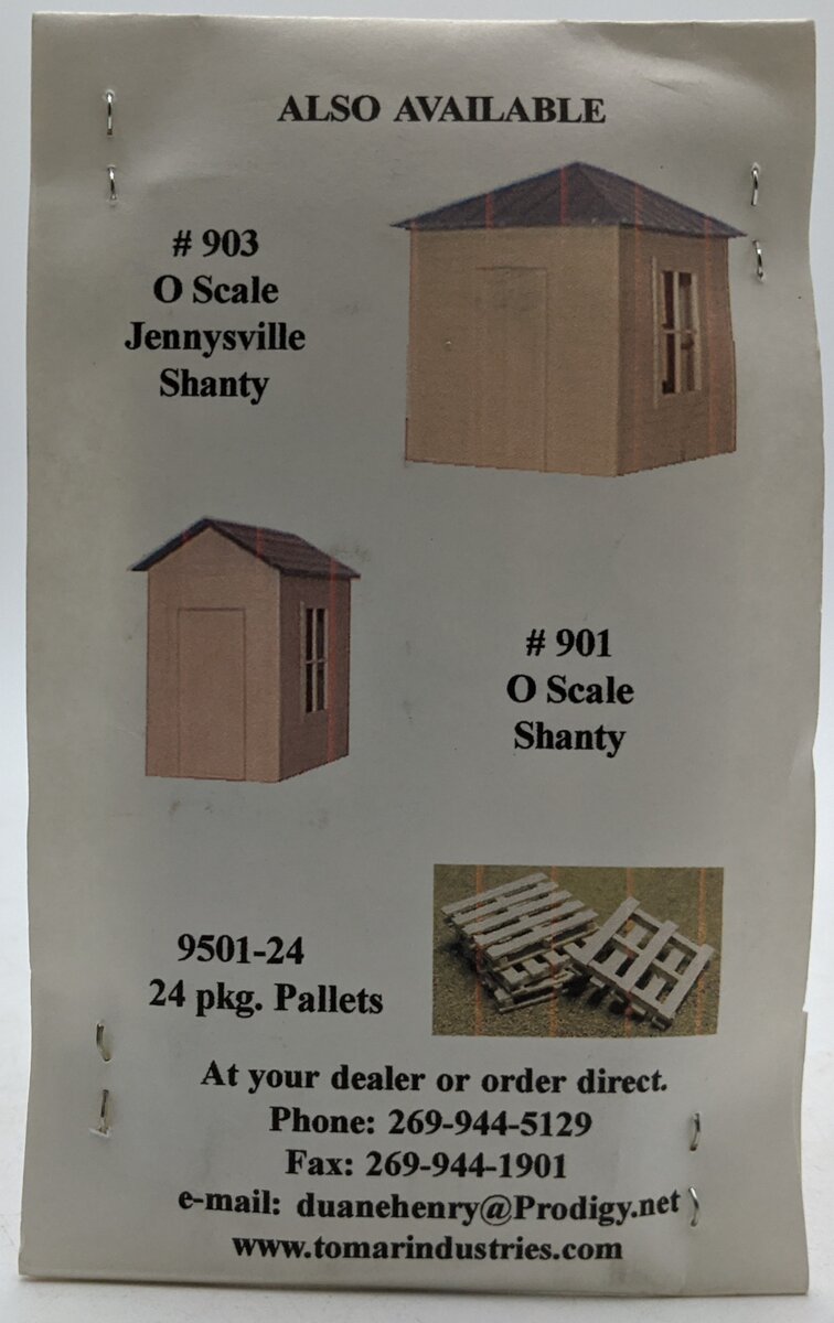 AM Models 9501-8 O Scale Pallet Skids (8-Pack)