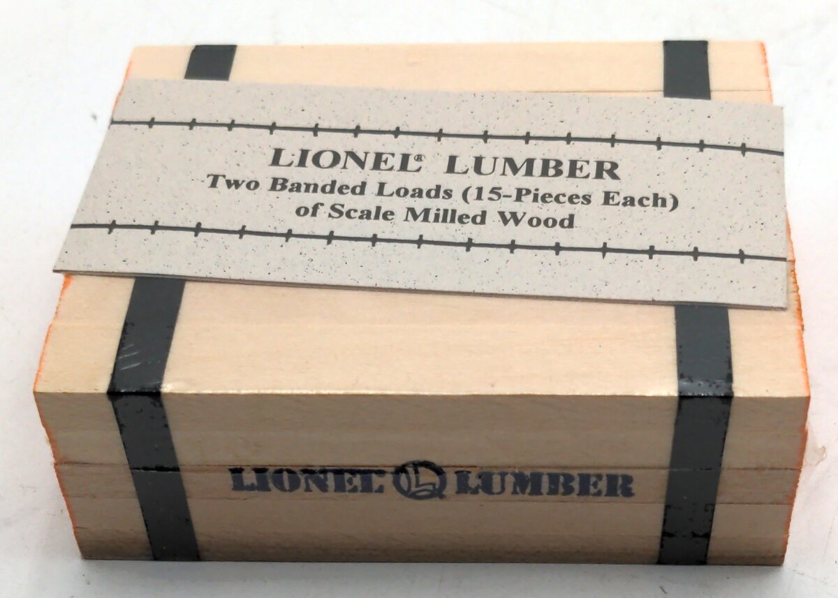 The Ink Well 1:43 Two Banded Loads (15 Pcs Each) Scale Milled Wood Lionel Lumber
