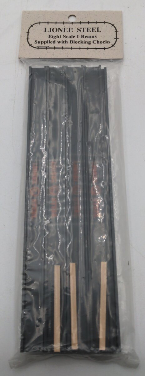 The Ink Well 1:43 Scale Lionel Steel 8 Scale I Beams Supplied w/ Blocking Chocks