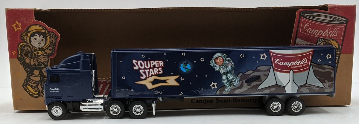 Ertl T716 1:64 Scale Diecast Campbells Soup Tractor Trailer