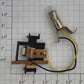 K-Line K6100-6 Caboose Pickup Roller and Light Socket Assembly with Bulb