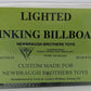 Newbraugh Brothers Toys 276 Newbraugh Brothers Toys Lighted Blinking Billboard