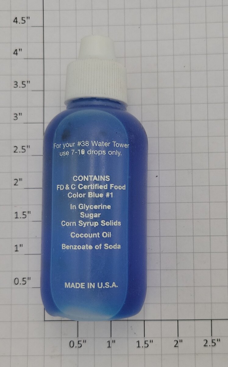 Lionel 14086-100 Blue Water Tower Colorant