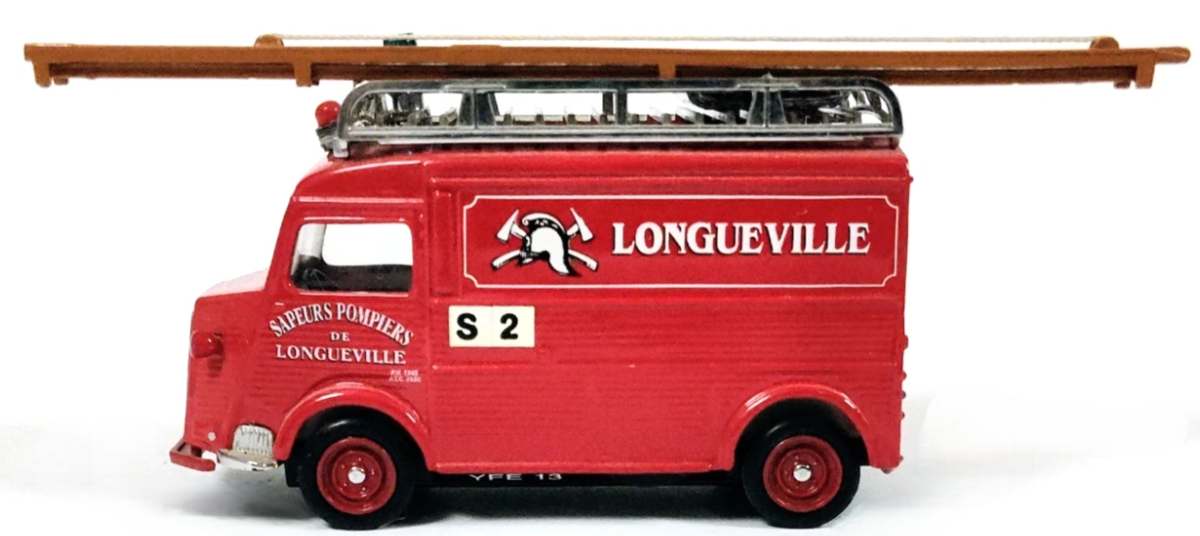 Matchbox YFE13-M 1:43 Diecast 1947 Citroën Type H Van Fire Engine