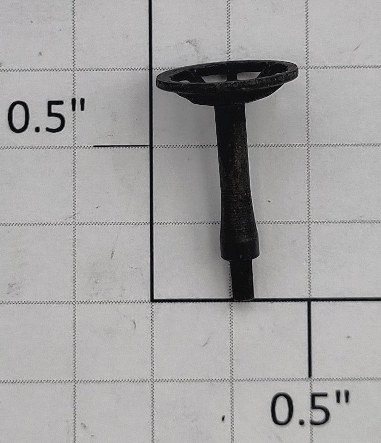 Lionel 2419-23 Work Caboose Brake Wheel and Short Shaft Assembly