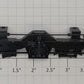 Lionel 38751-562 O Diesel Locomotive Black SD-40-2 Desert Right Side Truck Frame
