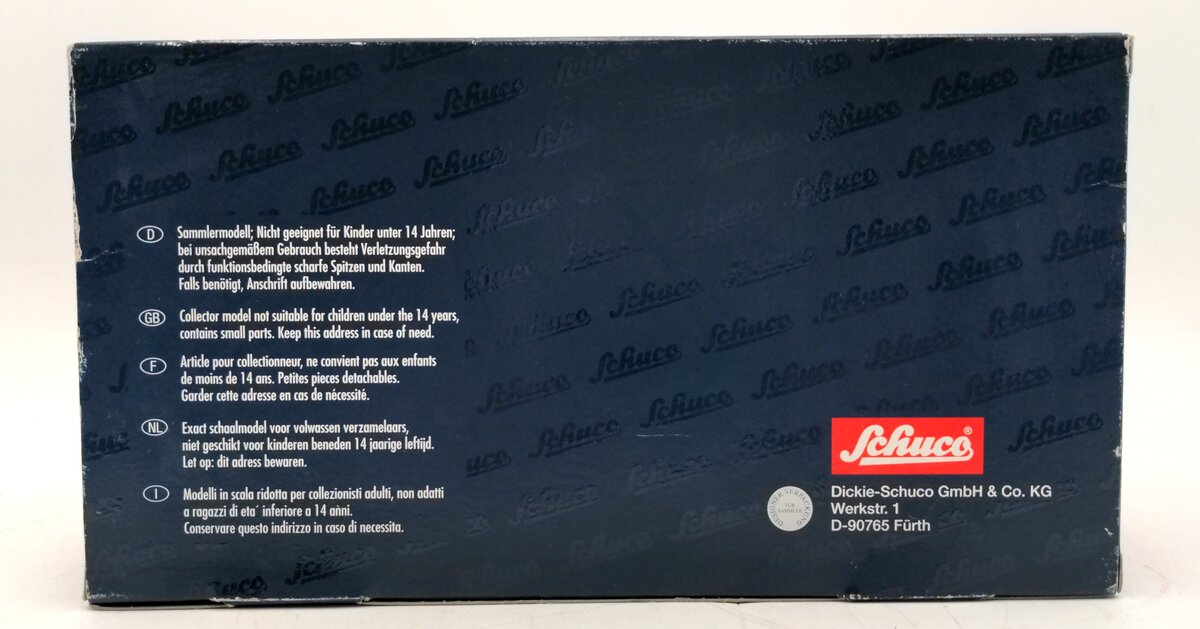 Schuco 03046 1:43 Scale Diecast Bussing 8000 Nostalgie