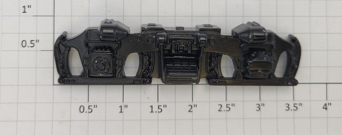 Lionel 2534010-338 O Diesel Loco Black GP38 Left & Right Side Truck Frame