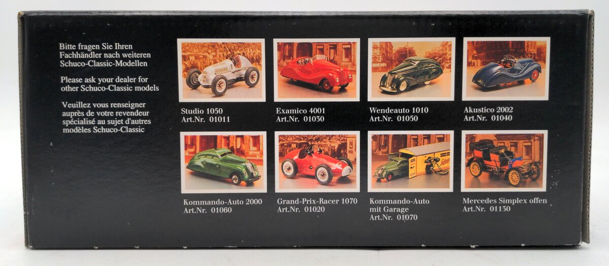 Schuco 01639 1:43 Scale Diecast Studio I Mercedes-Benz 1936