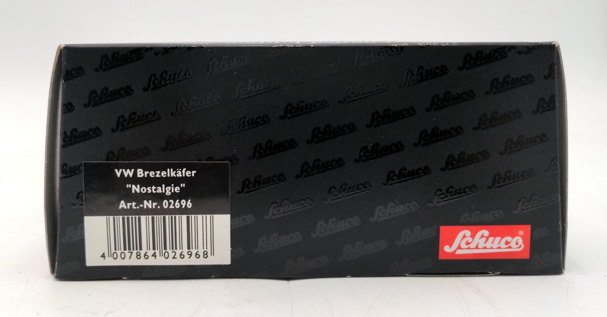Schuco 02696 1:43 Scale Diecast VW Brezelkafer Nostalgie
