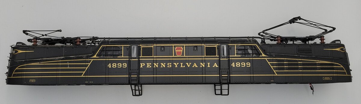 Lionel 82755-1 O Gauge Brass Vision Pennsylvania GG-1 Electric Loco Shell #4899