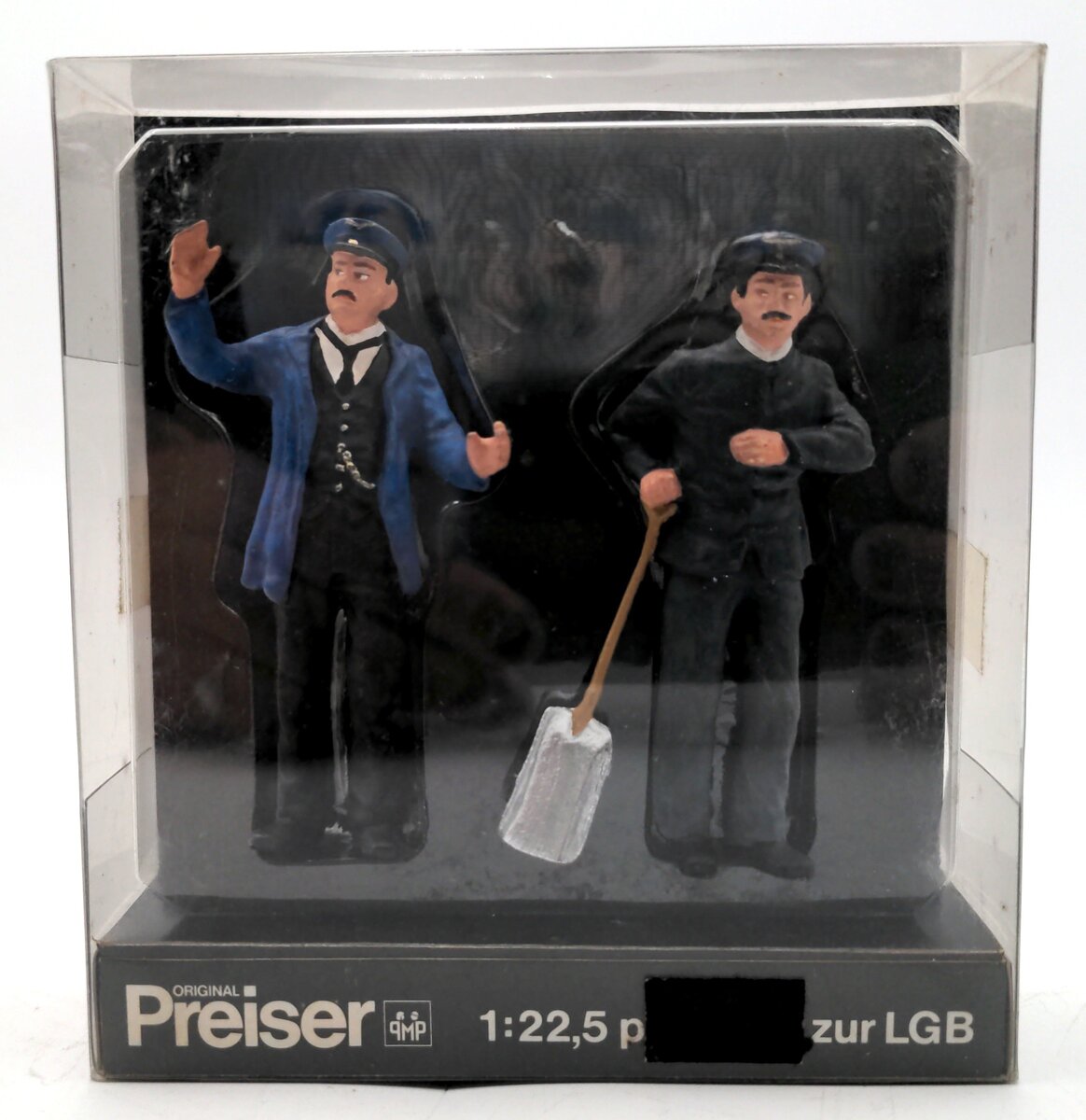 Preiser 5050 G Scale Engineer and Fireman Figures (Set of 2)