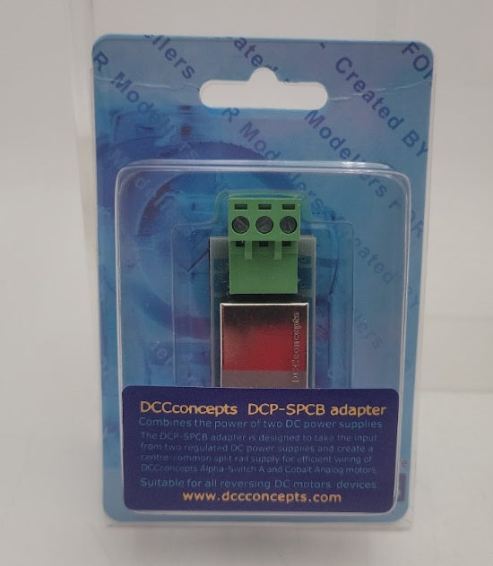 DCC Concepts DCP-SPCB Any Scale Adapter 12 V Split-Supply PCB
