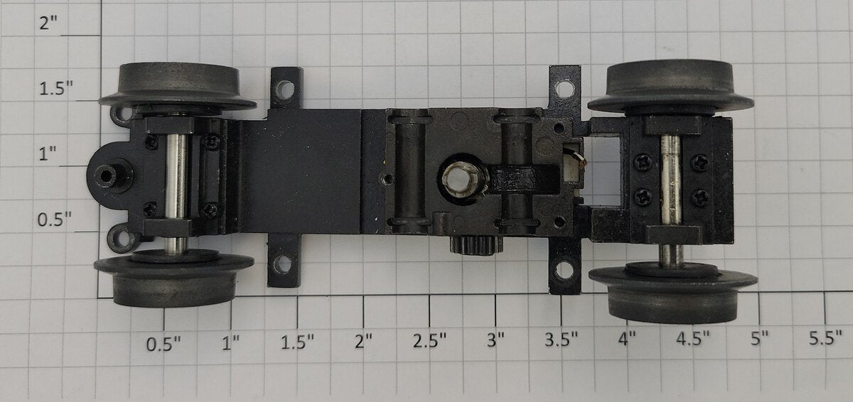 Lionel 38415-670 O Gauge U33C Powered Truck w/o Center Wheel Assembly