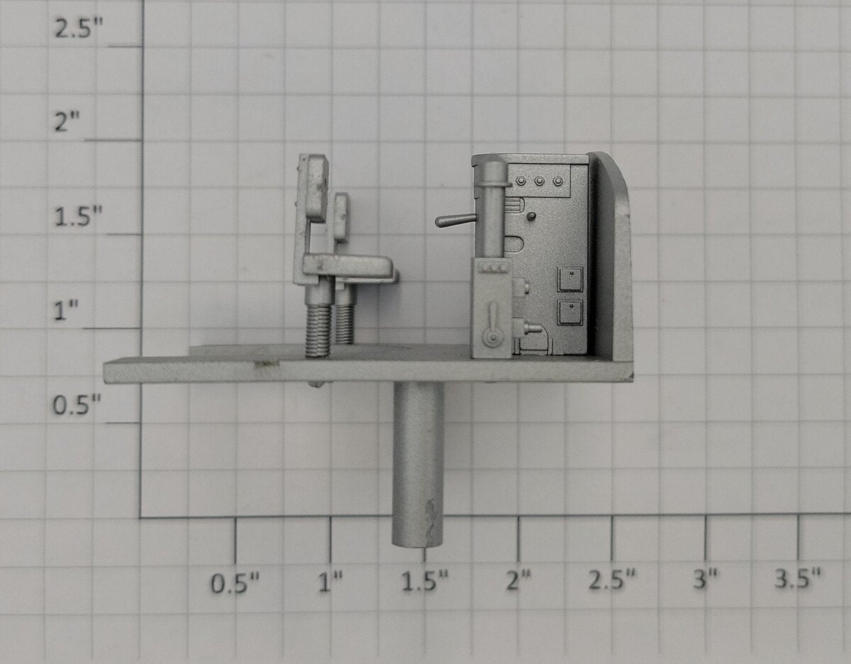 Lionel 39616-25 O Gauge E-9 Silver Cab Interior without Crew