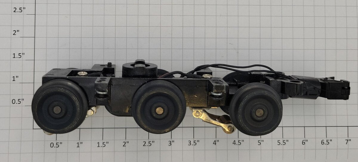 Lionel 83420-77 O Black Diecast SD60M Legacy UP 6-Wheel Front Power Truck