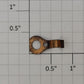 Lionel 700E-17 Brass Boiler Front Latch