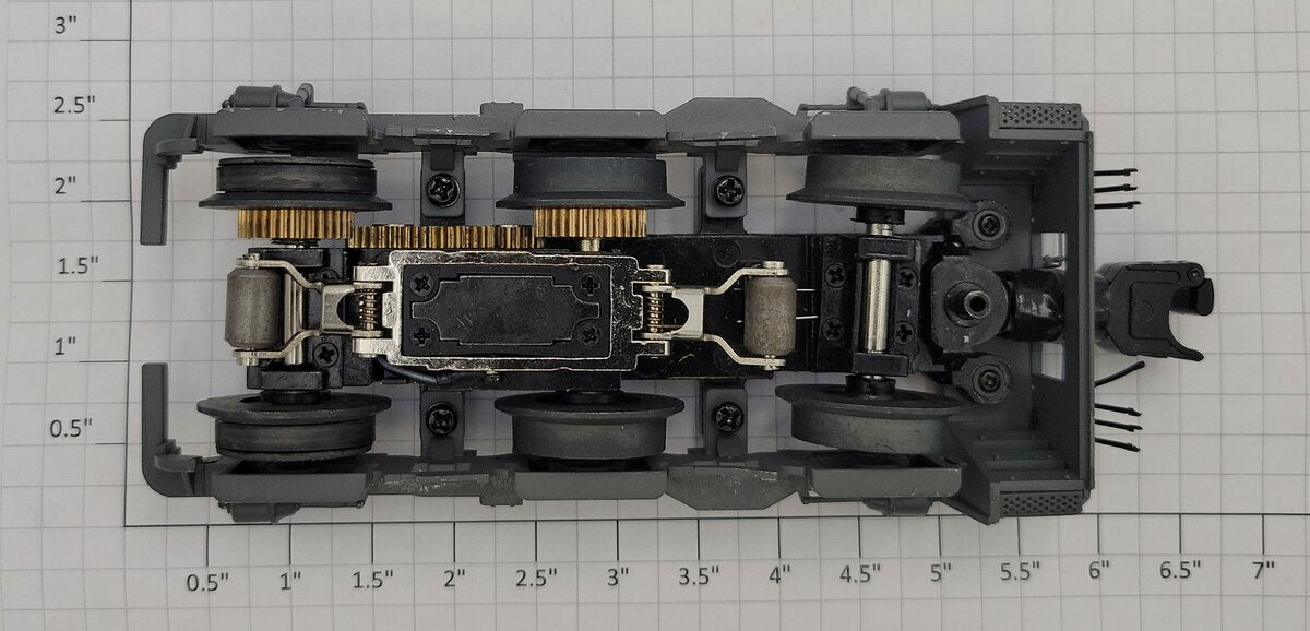 Lionel 28327-770 UP AC6000 Diesel Loco Diecast 6-Wheel Powered Truck Assembly