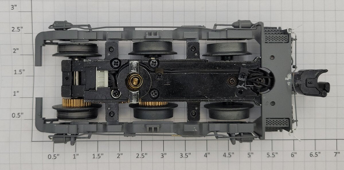 Lionel 28327-770 UP AC6000 Diesel Loco Diecast 6-Wheel Powered Truck Assembly