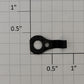 Lionel 700E-17 Blackened Boiler Front Latch