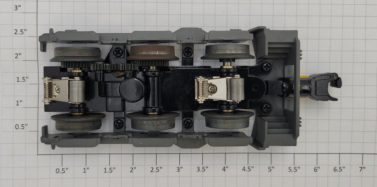 Lionel 38985-770 Gray UP ET44AC Diesel Locomotive 6-Wheel Power Truck Assembly