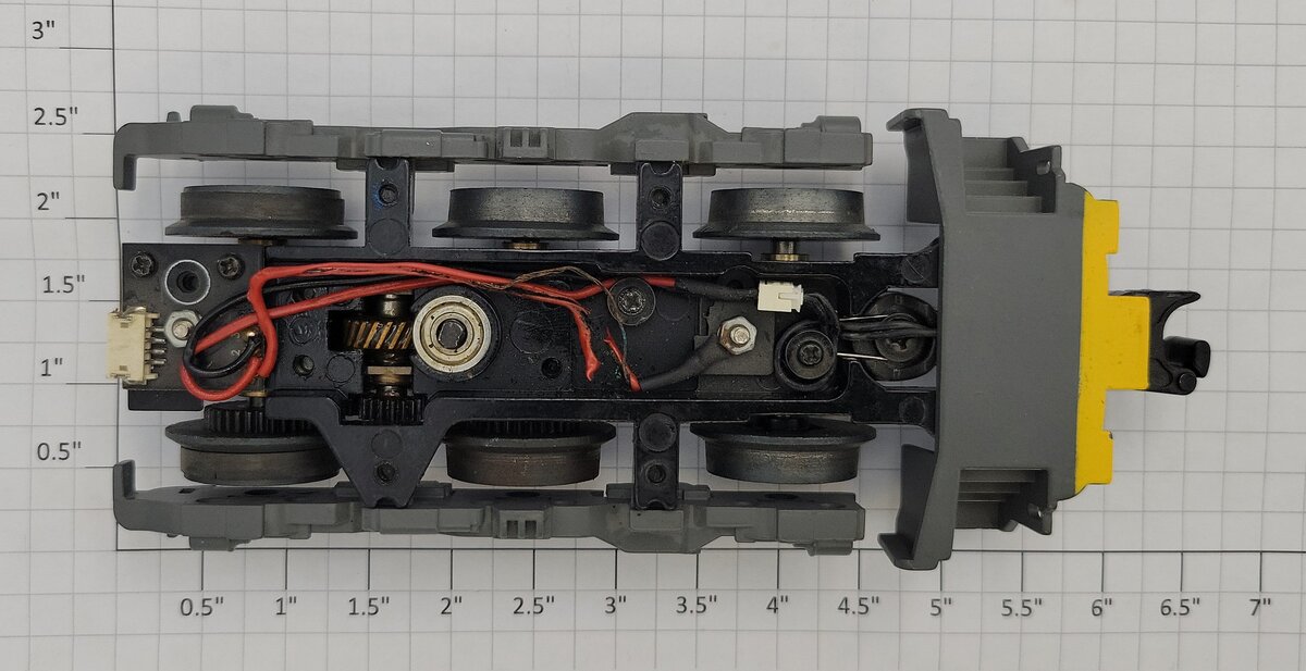 Lionel 38985-770 Gray UP ET44AC Diesel Locomotive 6-Wheel Power Truck Assembly