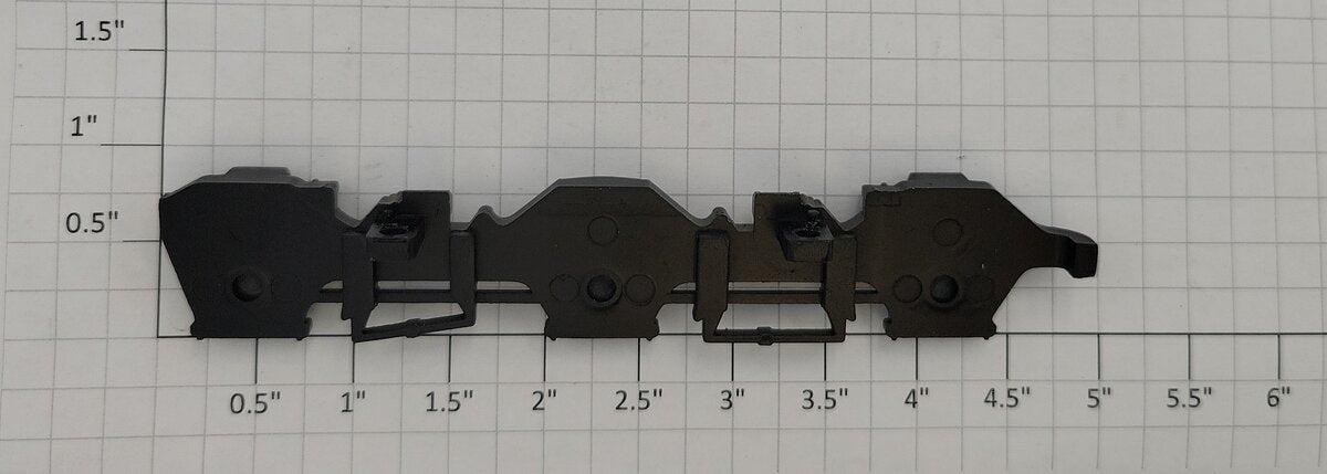 Lionel 28312-774 O Gauge Diecast Black Right Legacy SD-60 Truck Sideframe