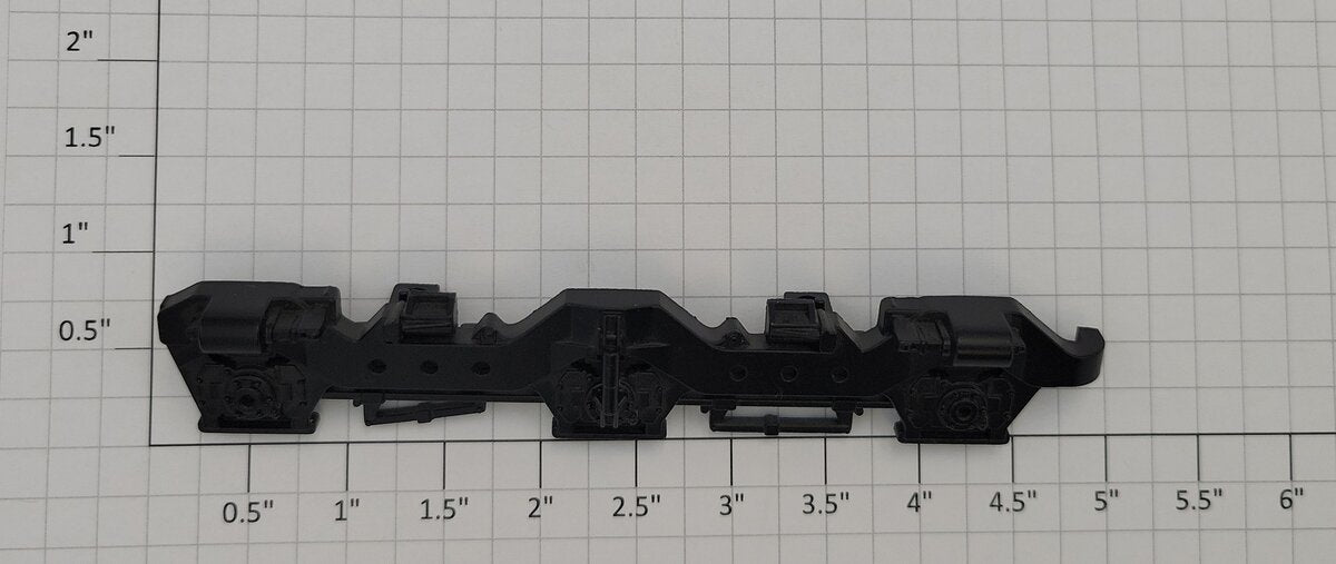 Lionel 28312-775 O Gauge Diecast Legacy SD-60 Black Left Truck Sideframe
