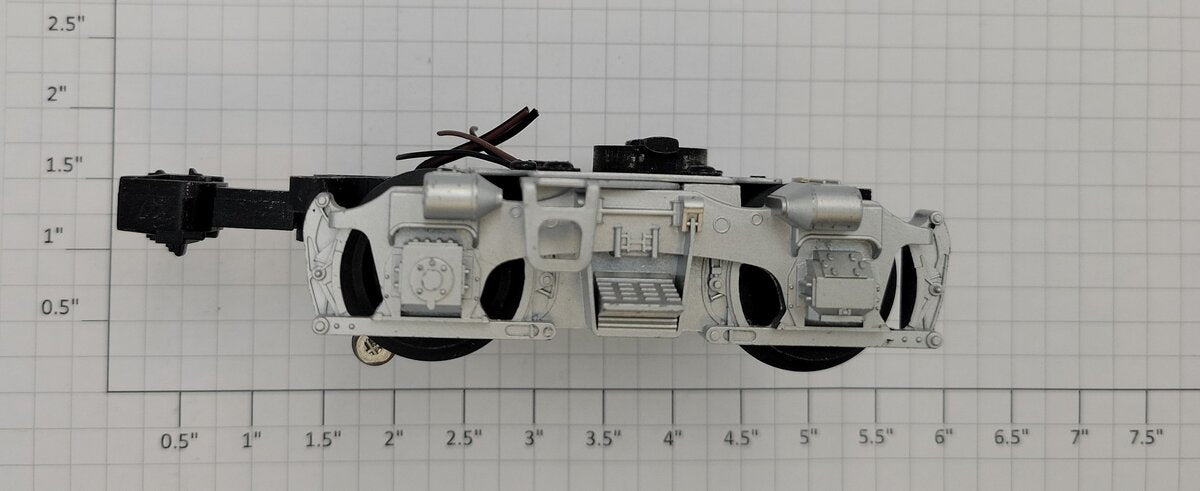 Lionel 2022120-774 F3 LC + 2 Silver Non-Power Mag Truck Assembly