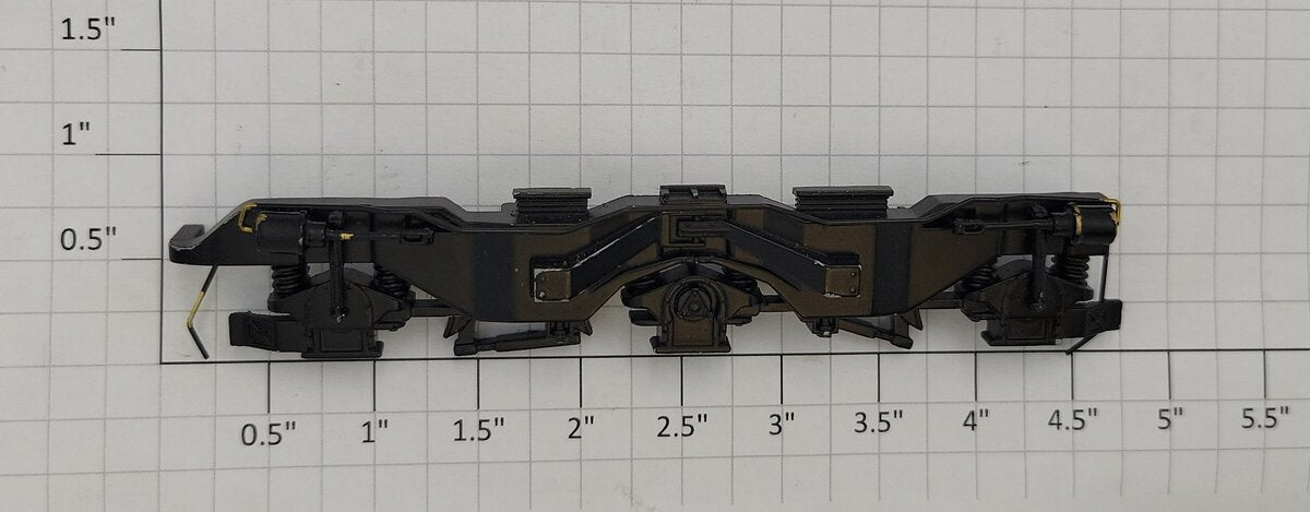 Lionel 84843-775 O Gauge Diecast Black AC-6000 Diesel Truck Right Sideframe