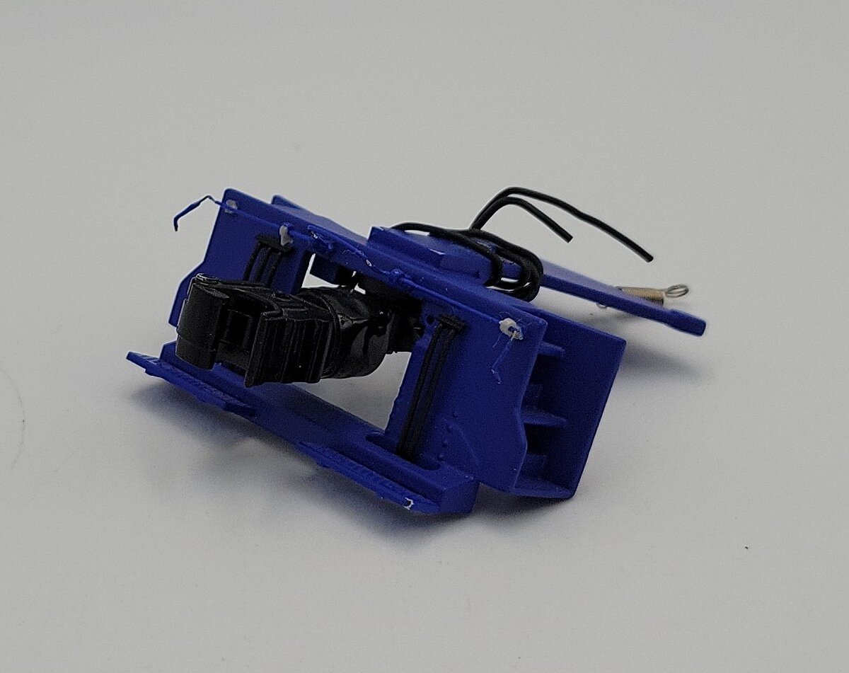 Lionel 82280-81 O Gauge Diecast Kinematic Blue SD-40 Rear Pilot