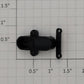 Lionel 81505-201 Black Plastic Legacy FA-2 Diesel Locomotive Smoke Unit Funnel