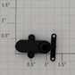 Lionel 81505-201 Black Plastic Legacy FA-2 Diesel Locomotive Smoke Unit Funnel