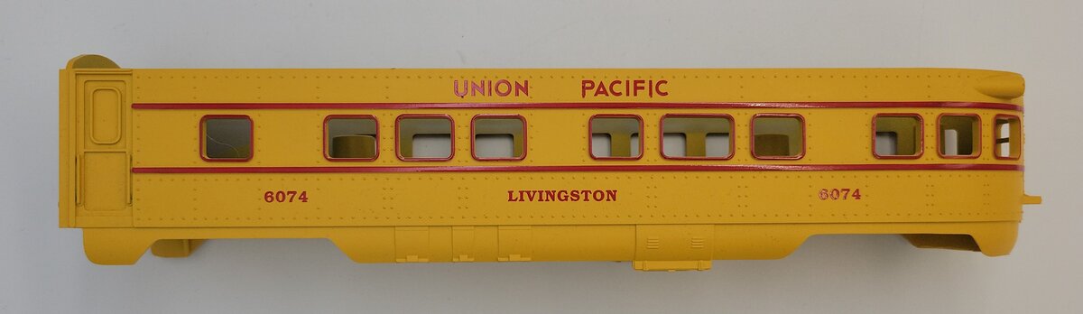 Lionel 16074-1 O Gauge Union Pacific "Livingston" Observation Car Shell #6074
