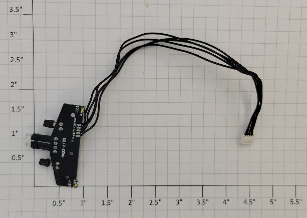 Lionel 2233041-301 SD70MAC 4-LED Diesel Cab Lighting PCB Circuit Board Wired