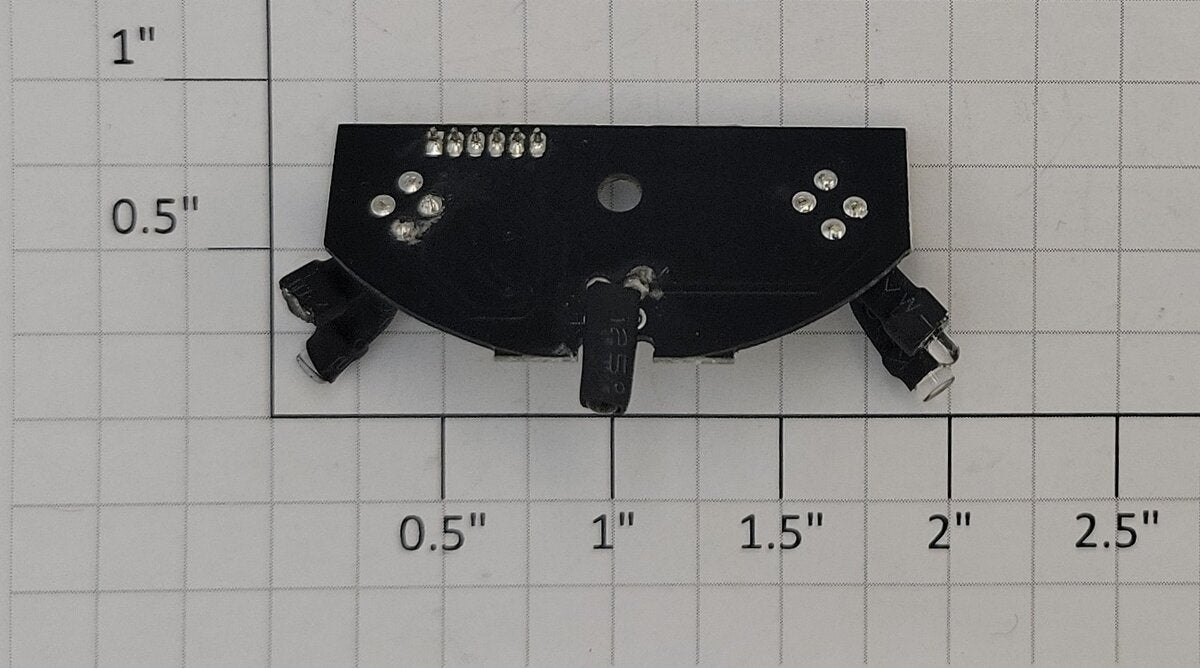 Lionel 85202-301 O Gauge F3 / F7 5 LED Front Cab Lighting PCB Circuit Board