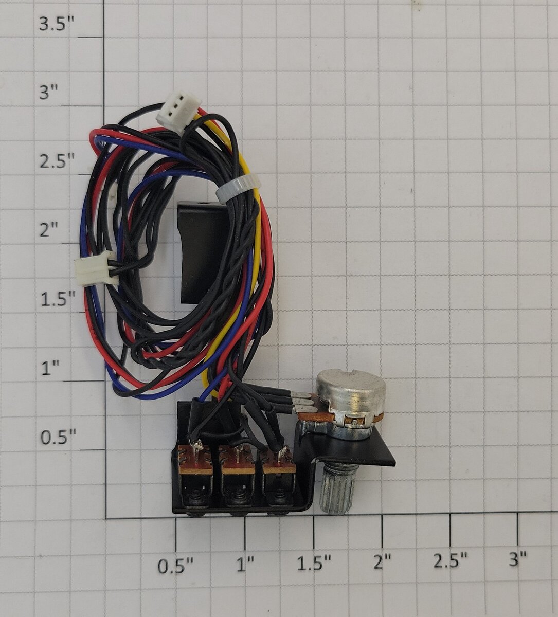 Lionel FS-1002 3-Function Switch with Potentiometer Assembly