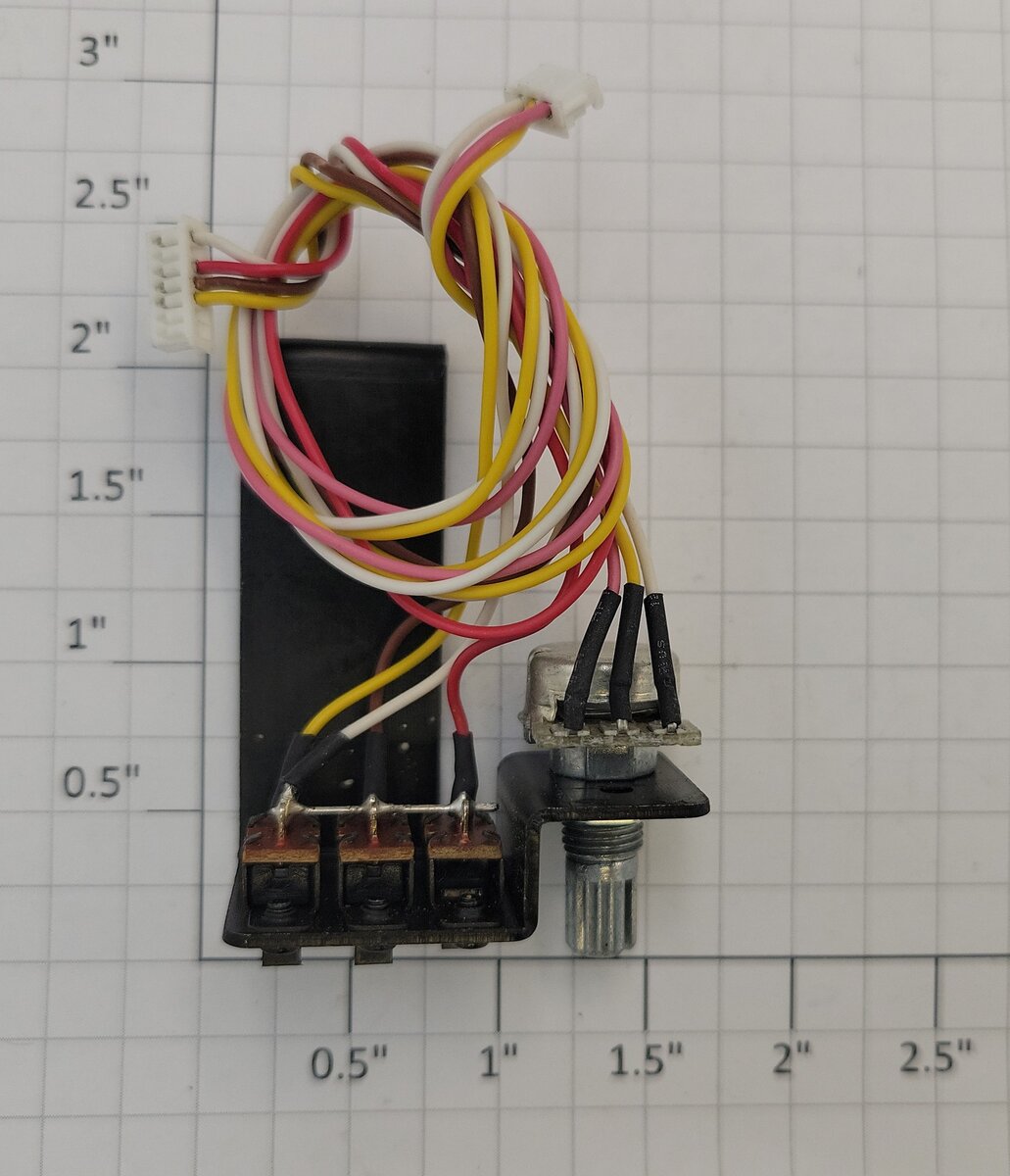 Lionel FS-1004 3-Function Switch with Potentiometer Assembly