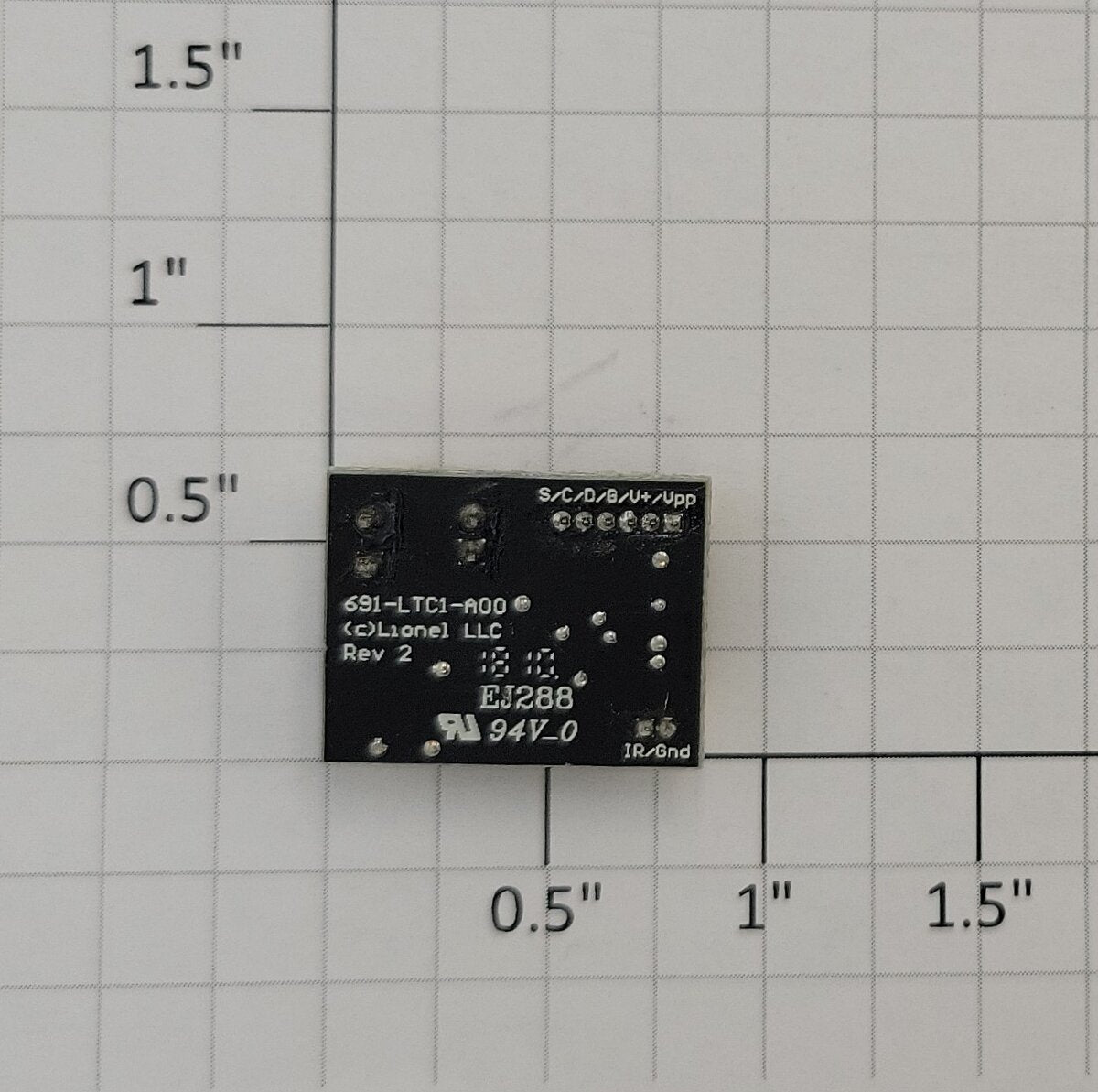Lionel 691LTC1A00 O Gauge PCB Circuit Board