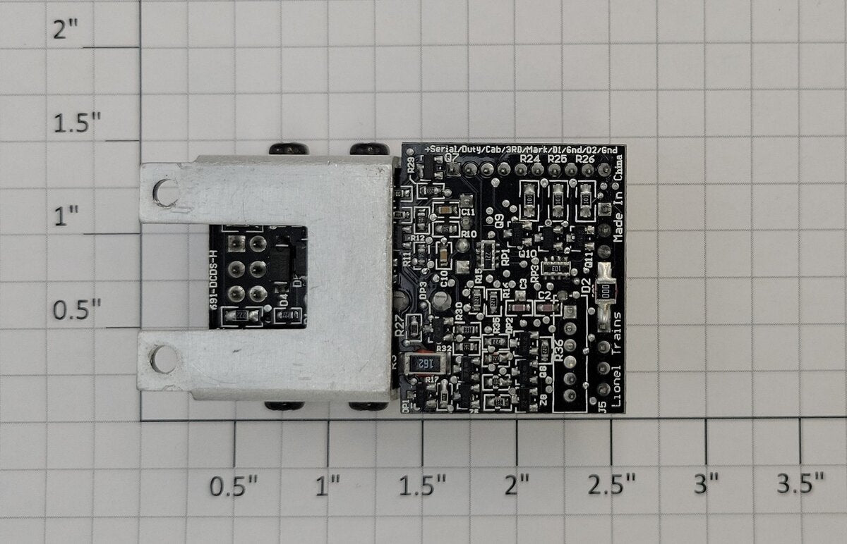 Lionel 691DCDSH O Gauge PCB Circuit Board with HP2 Chip