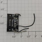 Lionel 2275-PCB01 Single Slide Switch PCB Circuit Board w/ Wire