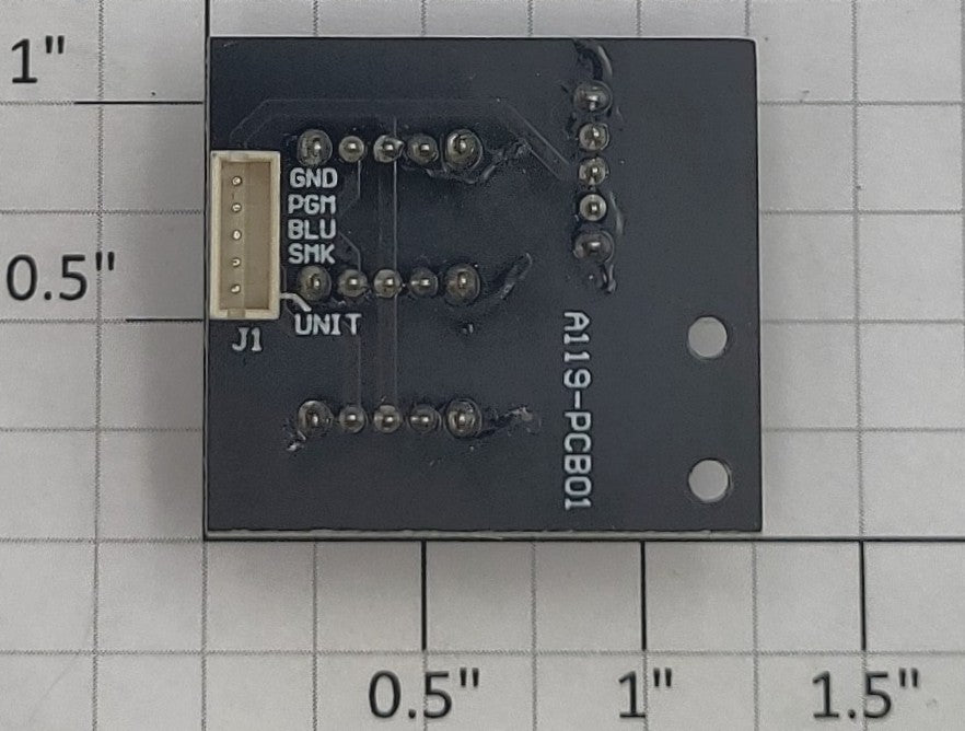 Lionel A119PCB01 O Gauge 4-Function Switch PCB Circuit Board w/ Wire
